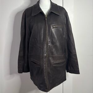 Roots Vintage Leather Jacket | Made in Canada